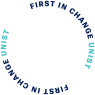 FIRST IN CHANGE UNIST FIRST IN CHANGE UNIST