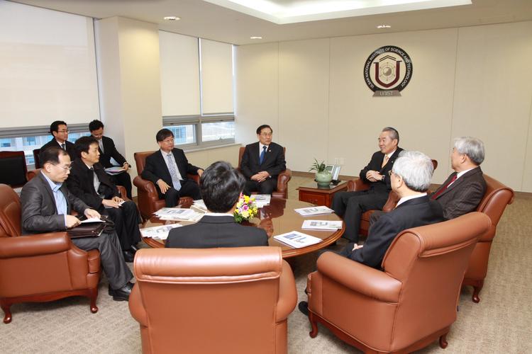 행정안전부 서필언 차관 UNIST 방문