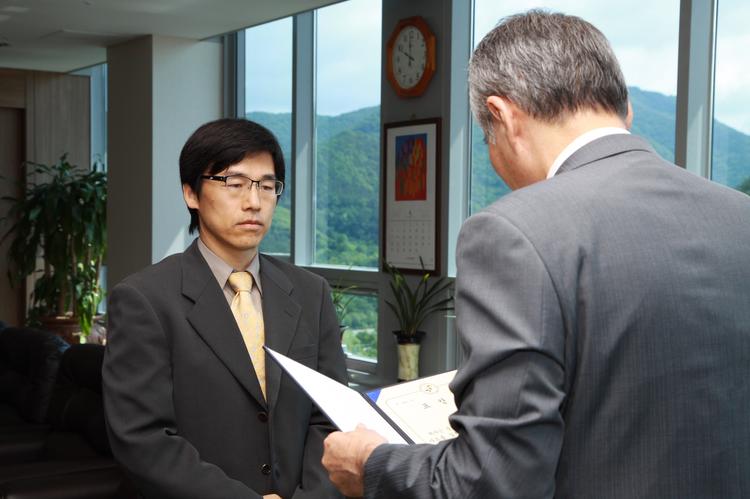 UNIST 박노정 교수 교과부 장관표창 수상