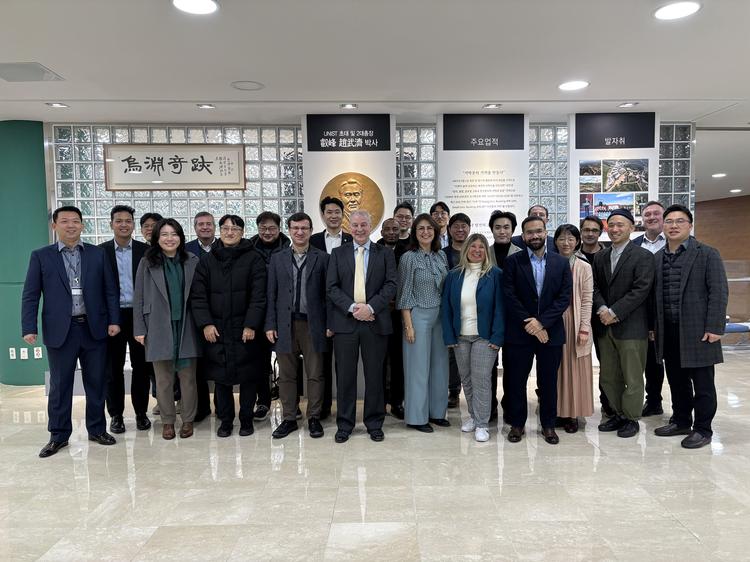 英 버밍엄 연구진, UNIST 방문 "스마트 시티 등 협력"