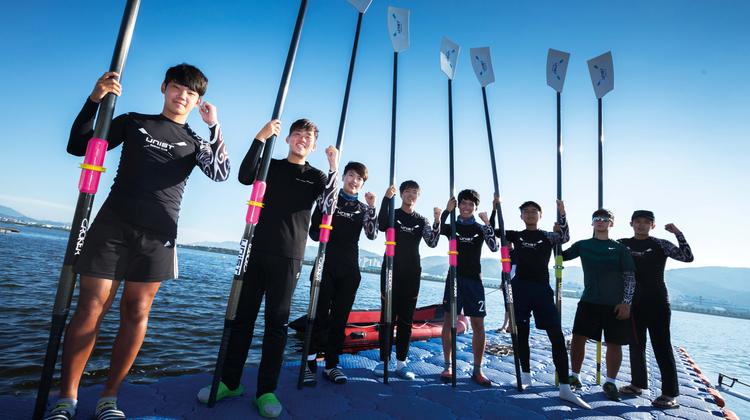 힘차게 전진하는 청춘!