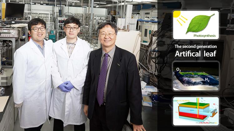 햇빛 받아 수소 만드는 ‘인공나뭇잎’
