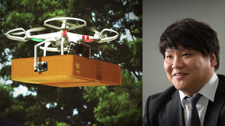 드론은 우리 집 배달부?