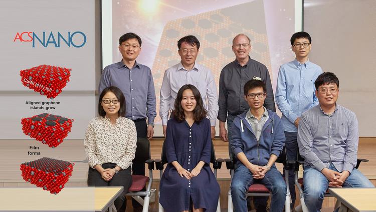 한 방향 정렬! ‘단결정 그래핀’ 10배 빨리 만든다