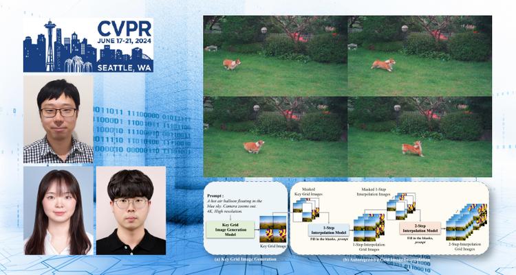 그리드 확산 AI 모델, '데이터 1%로 영화 같은 영상' 만든다