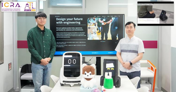 “눈 커지고 뒷걸음질”… 반복 자극에 반응 바뀌는 적응형 로봇 감정 모델