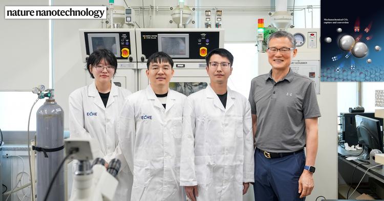 “쇠구슬만 굴리면 이산화탄소가 천연가스로”.. 기계화학 저온 공정 개발