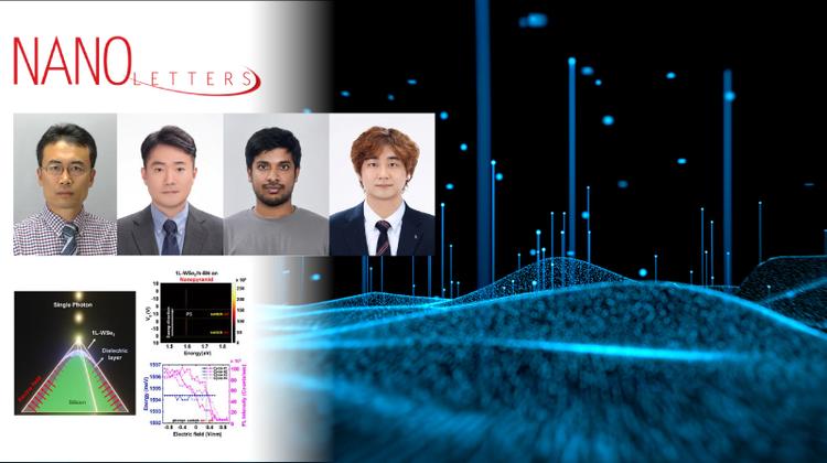 전기로 켜고 끄는 고순도 단일양자광원 개발.. “양자 원천 기술”